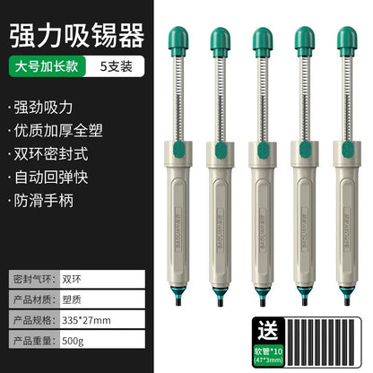 BAOLIAN Desoldering Pump - Manual Solder Sucker with Strong Vacuum Suction for Electronics Repair & DIY