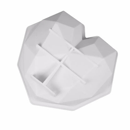 Fruit & Heart Silicone Cake Mold — Geometry Chocolate, Ice Cube, Biscuit & Jelly DIY Baking Set for Pudding & Birthday Gifts