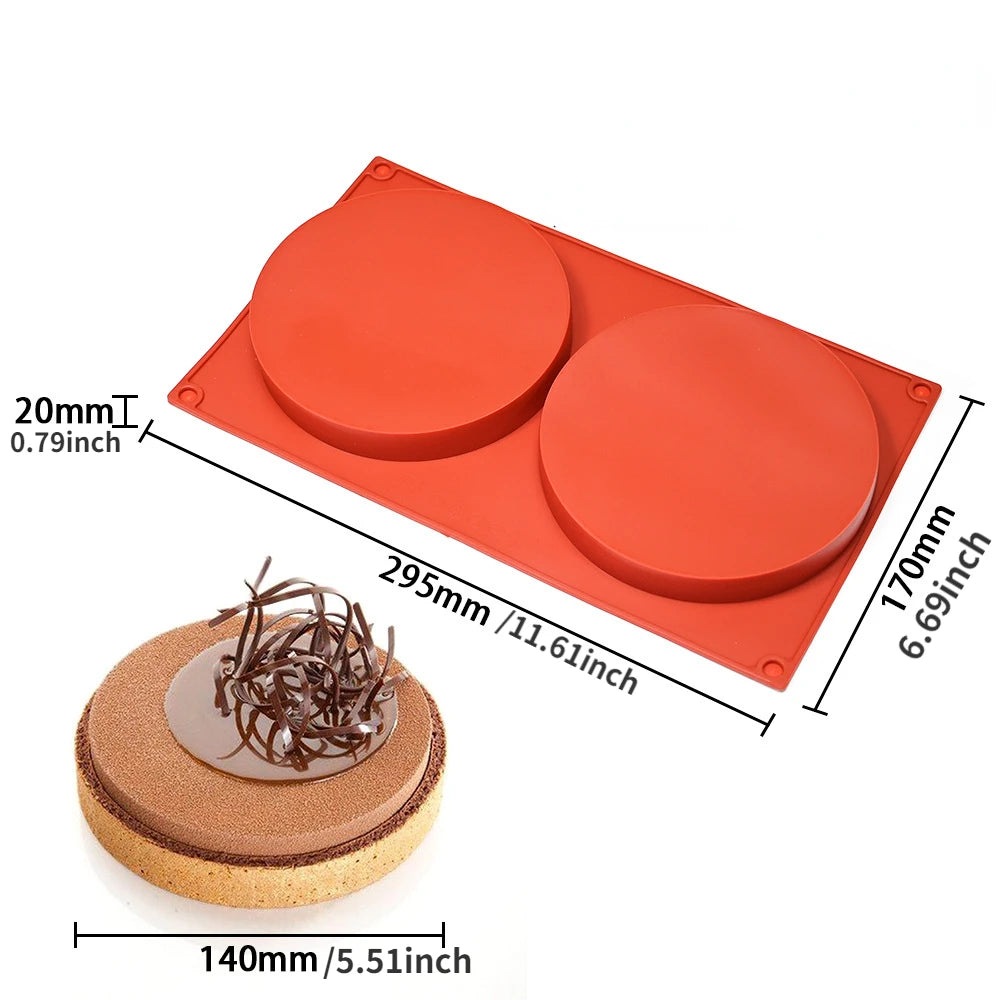 Cylinder Silicone Mold – Multi-Purpose Baking Tool for Soap, Jelly, Pudding, Chocolate, Cookies & Resin Crafts