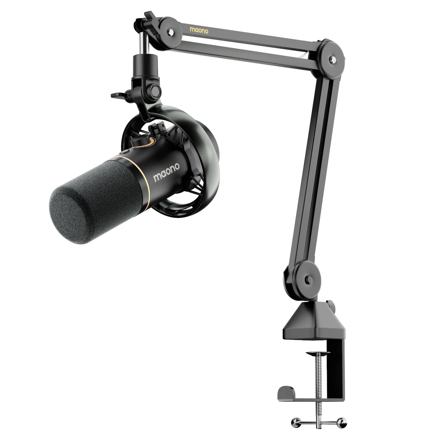 MAONO PD200W Hybrid Wireless Podcast Microphone – XLR/USB Dynamic Mic for PC, Phone & Camera Streaming & Recording