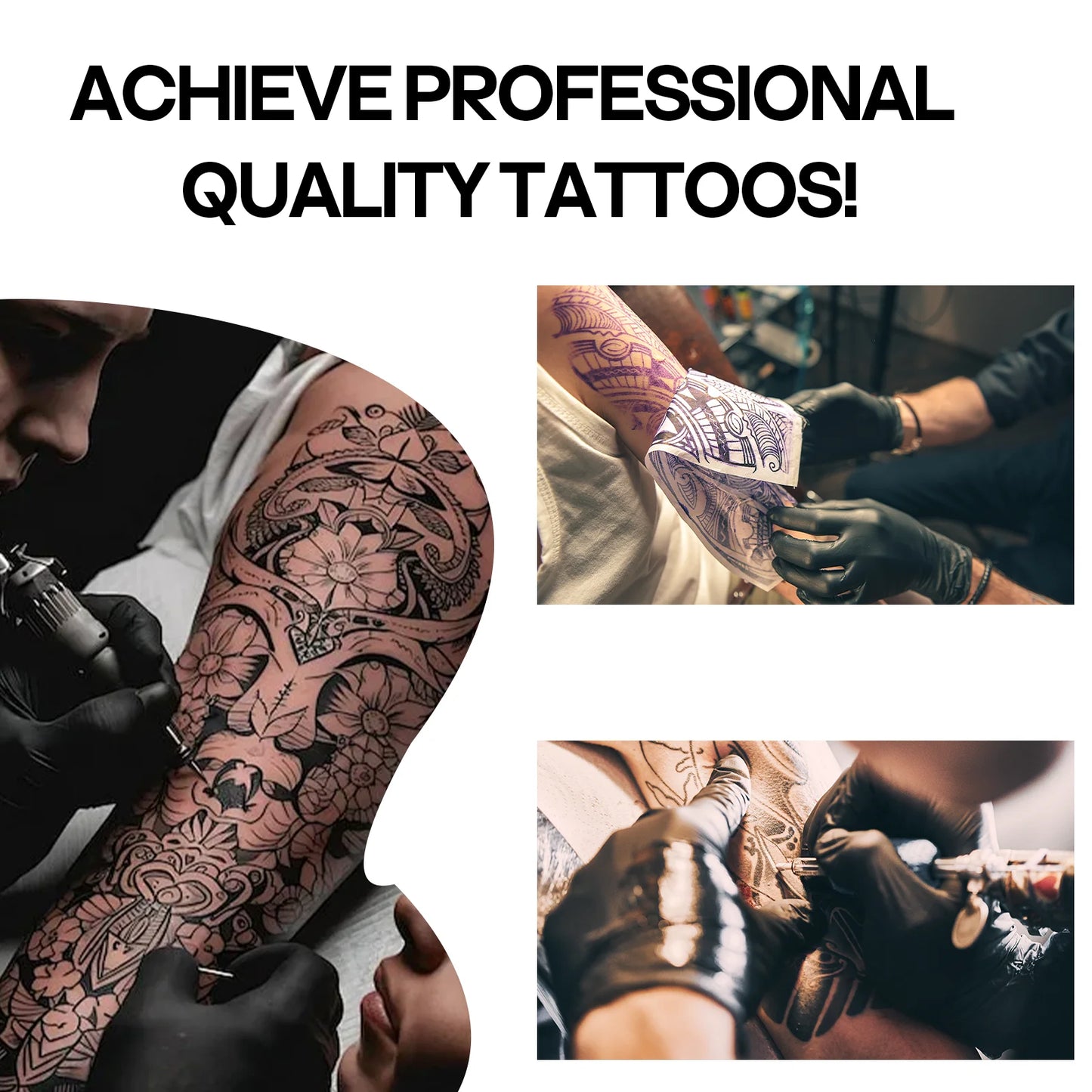 POSEIDON Tattoo Stencil Gel - 120ML Fruit Scent Professional Transfer Solution for Tattoo Stencil Paper Application