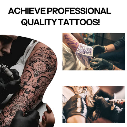 POSEIDON Tattoo Stencil Gel - 120ML Fruit Scent Professional Transfer Solution for Tattoo Stencil Paper Application