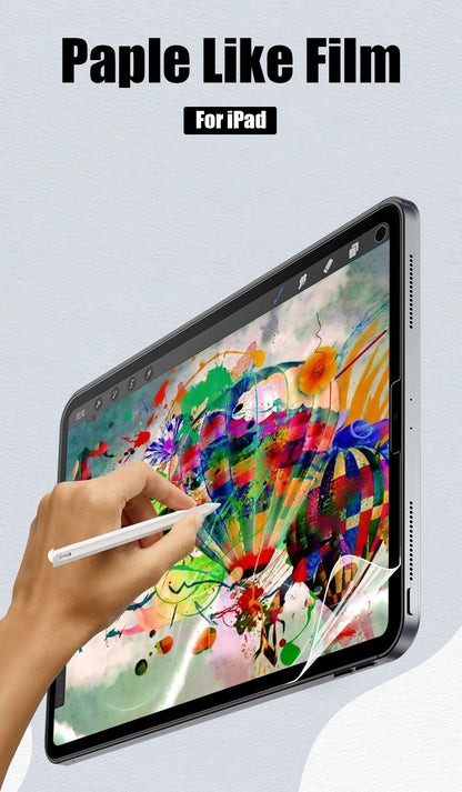 2PCS Paper-Like Screen Protector for iPad (10th Gen, Pro 11/12.9, Air 5/4, Mini 6, 7-9th Gen)
