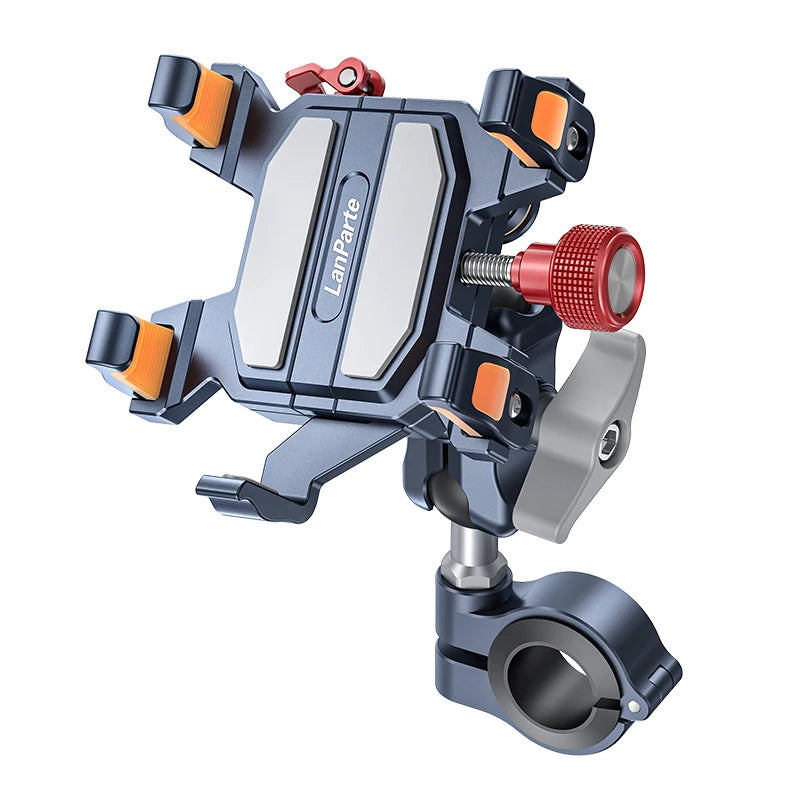 New Universal Motorcycle Phone Holder – High-Quality Alloy Shockproof Navigation Mount