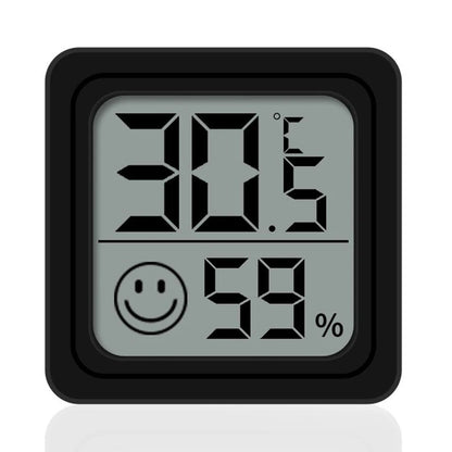 LCD Digital Thermometer Hygrometer - Indoor Temperature & Humidity Monitor Sensor Gauge for Home