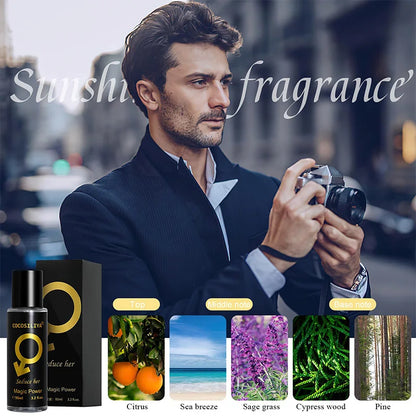Pheromone Midnight Temptation Unisex Perfume – Irresistible High-End Couple Fragrance to Attract Opposite