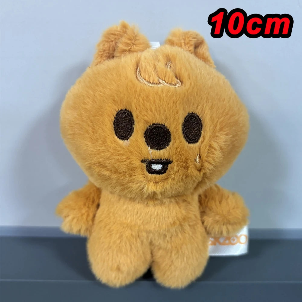 310style Skzoo Plush Pencil Case – Kawaii Kpop Stray Wolf Stuffed Animal Toy, Cartoon Plush Doll for Kids Gift