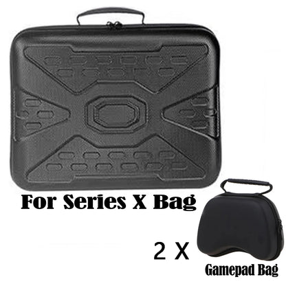 Hard Case Bag for Xbox Series S – Game Console & Controller Storage Organizer Travel Carry Case