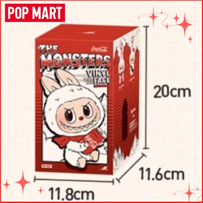 Genuine POP MART Labubu Vinyl Plush Pendant — Macarons “Have A Seat” & Coca Cola Series Blind Box Toys V1-V3