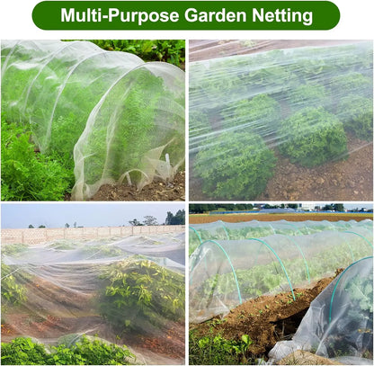 Garden Insect Protection Net – Plant & Vegetable Care Cover for Tomato, Pepper, Fruit, Pest & Bird Control