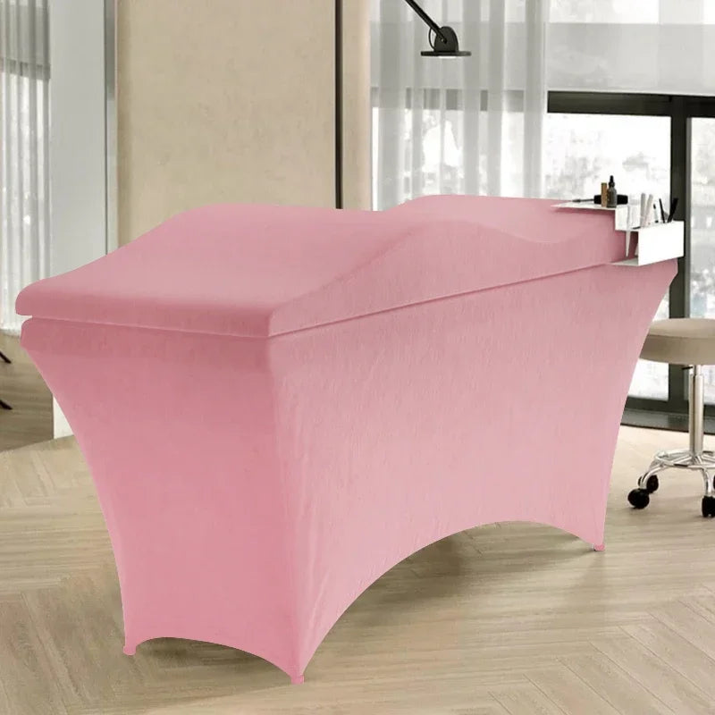 Lash Mattress and Cover – Wave Memory Foam Beauty Salon Lash Bed, Curved Topper for Eyelash Foam Spa