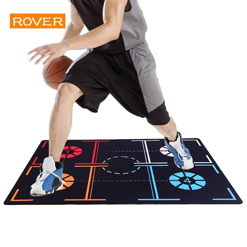 Basketball Training Mat – Non-Slip, Soundproof Indoor Ball Control & Dribbling Drill Mat for Kids & Teens