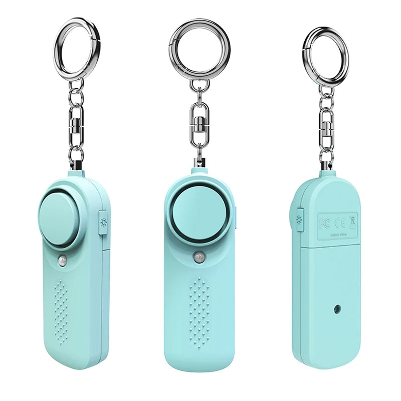 130dB Personal Safety Alarm – Loud Anti-Attack Siren for Children, Women, and Seniors