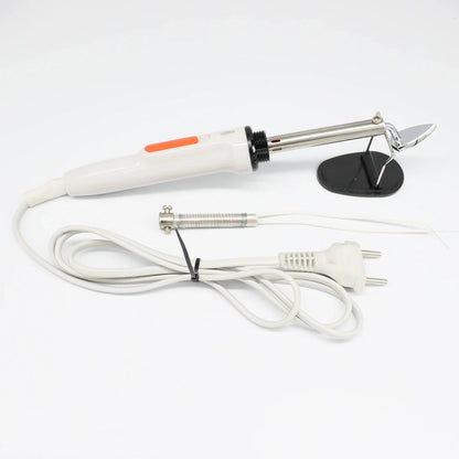 40W Mini Electric Soldering Iron — Adjustable 130/250°C Quick-Heating Tool for Household, Leather, Clothing & Wrinkle Removal