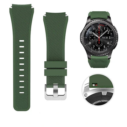 22mm Silicone Watch Strap for CMF Watch Series - Replacement Sport Band for CMF Watch 3 Pro, Watch Pro 2 and Compatible Models