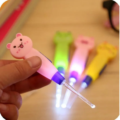 Baby Care LED Ear Cleaner - Earpick with Flashlight for Ear Wax Removal, Hygienic Ear Cleaning Tool