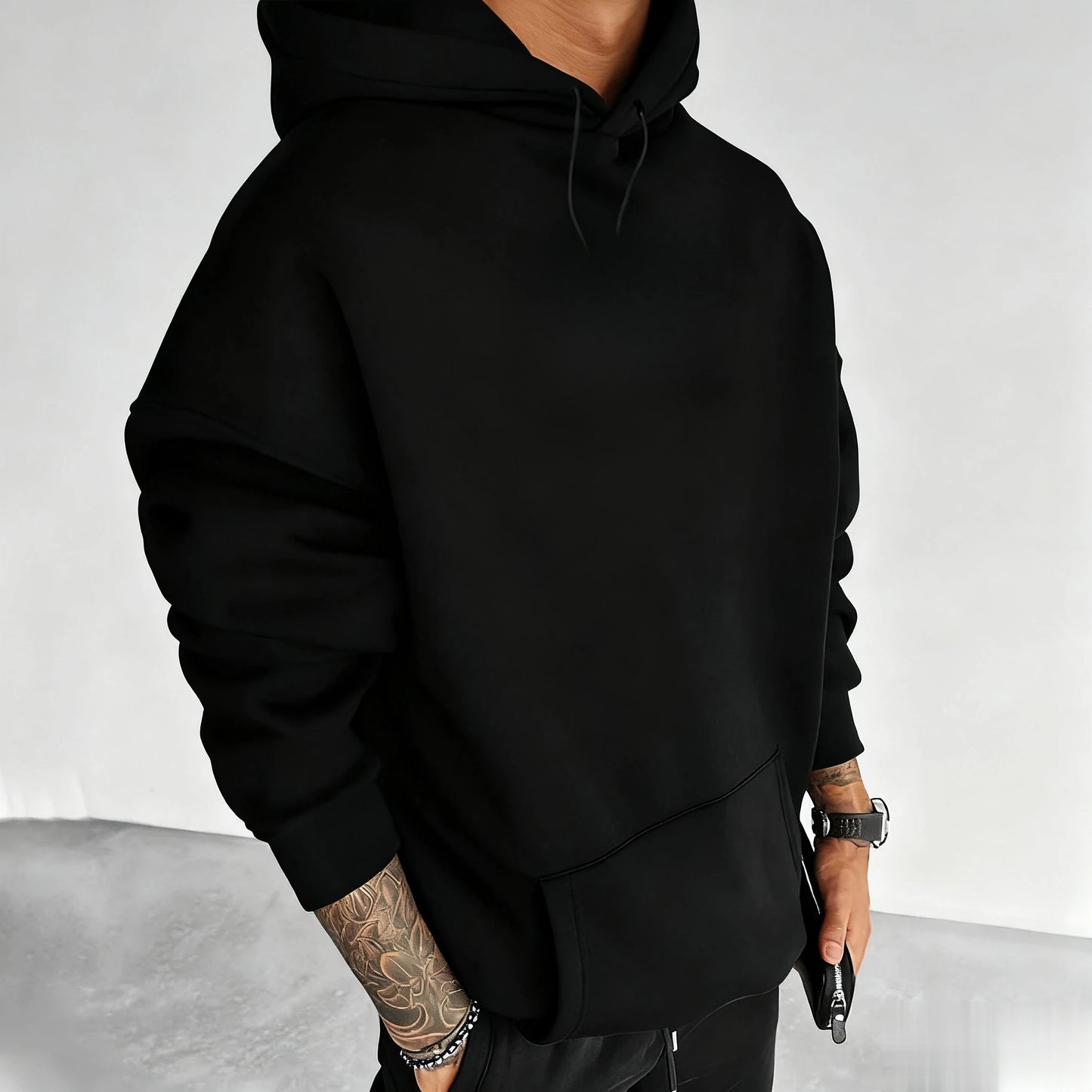 Oversized One-Piece Anime Hoodie — Unisex Cartoon Graphic Pullover Sweatshirt, Streetwear Casual Y2K Autumn Winter Fashion