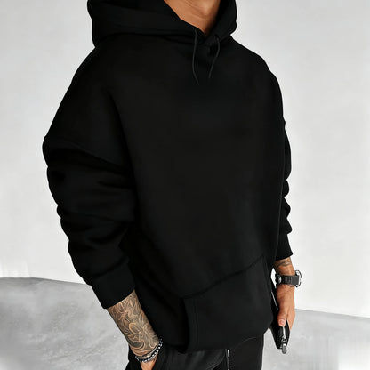 Oversized One-Piece Anime Hoodie — Unisex Cartoon Graphic Pullover Sweatshirt, Streetwear Casual Y2K Autumn Winter Fashion