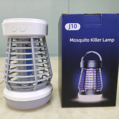 USB Rechargeable Mosquito Lamp - Two-in-One Portable Electric Bug Zapper for Home & Outdoor Use