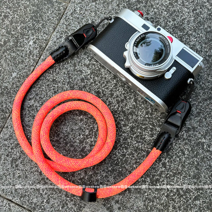 Nylon Rope Sling Quick Release Camera Strap – Wrist & Neck Shoulder Strap for Fujifilm, Sony, Nikon, Canon & Leica Mirrorless Cameras