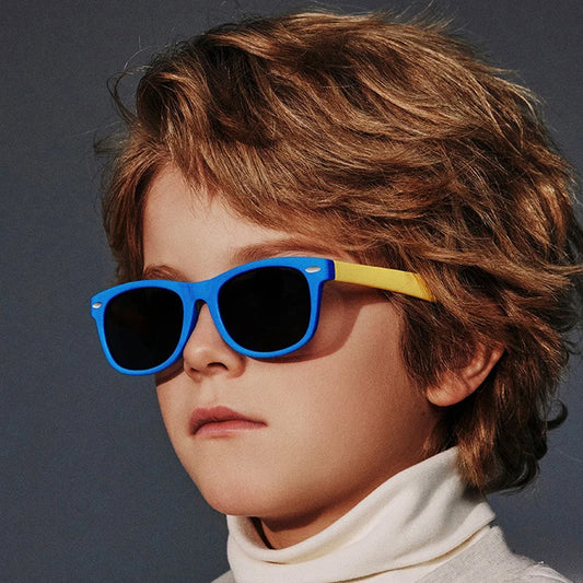 Children’s Color Matching Sunglasses – UV Resistant Summer Sun Shades for Boys & Girls