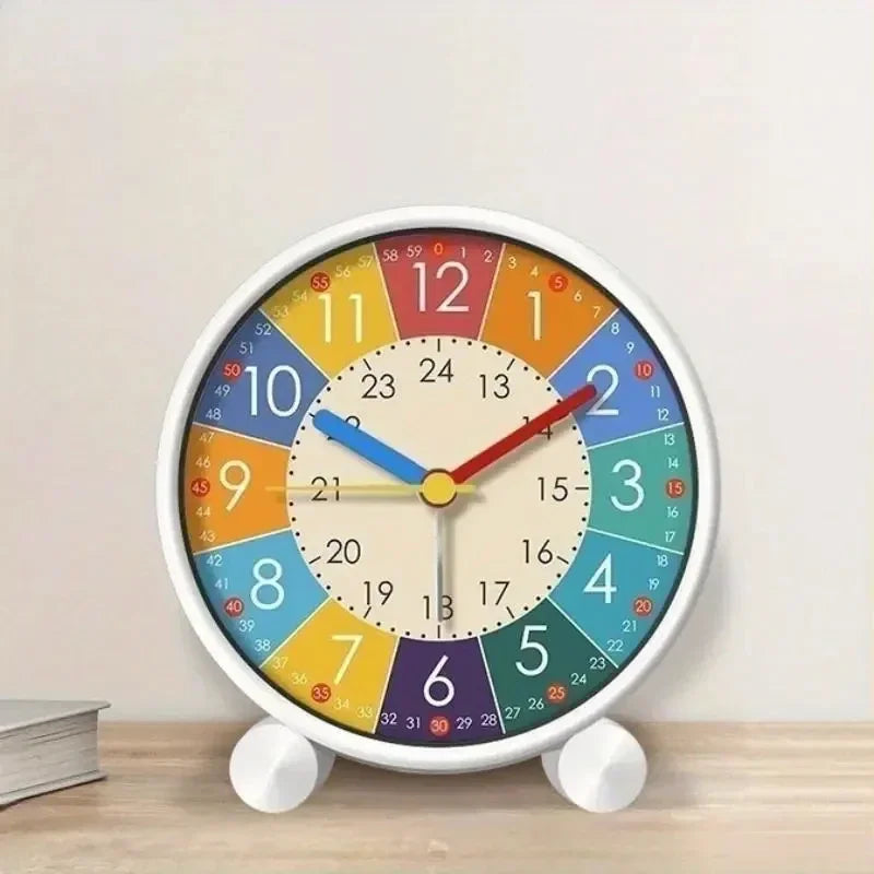 Early Learning Children’s Desktop Alarm Clock – Silent Wake-Up Clock for Bedroom & Living Room