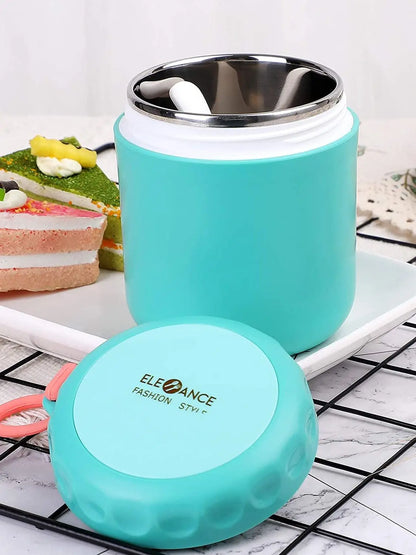 430ml Food Thermal Jar - Insulated Soup Cup, Stainless Steel Lunch Box, Thermos Container for School Children, Keeps Food Hot