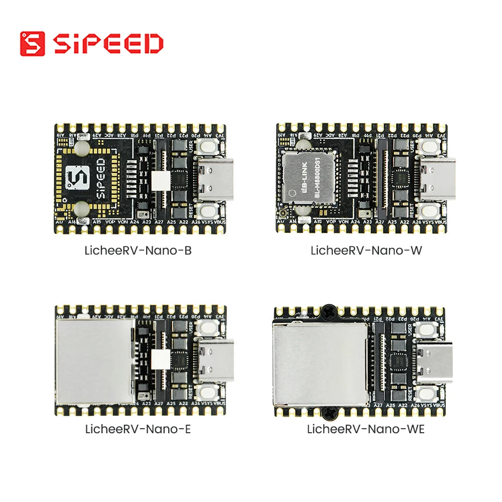 Sipeed LicheeRV Nano SG2002 – WIFI6 Ethernet AI Visual RISC-V Development Board
