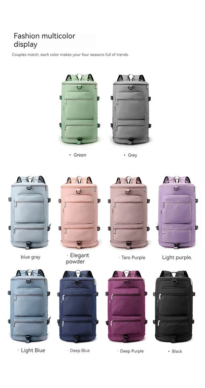 Outdoor Travel Backpack — Single Shoulder Crossbody Bag for Swimming & Fitness