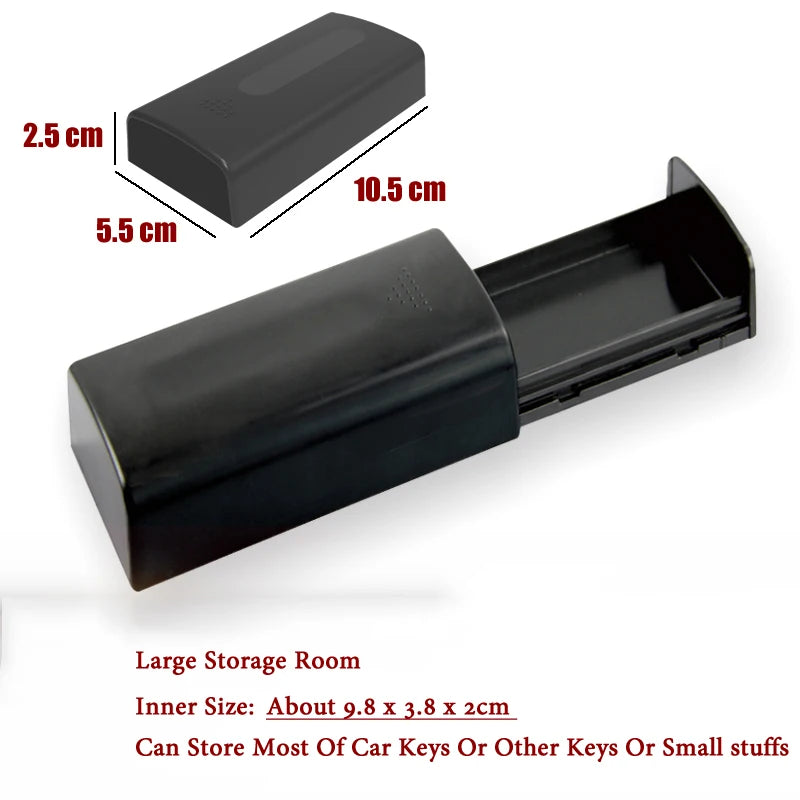 Magnetic Key Safe Box – Hidden Storage for Car Keys & Valuables (Outdoor, Home, Office, Truck, Caravan)