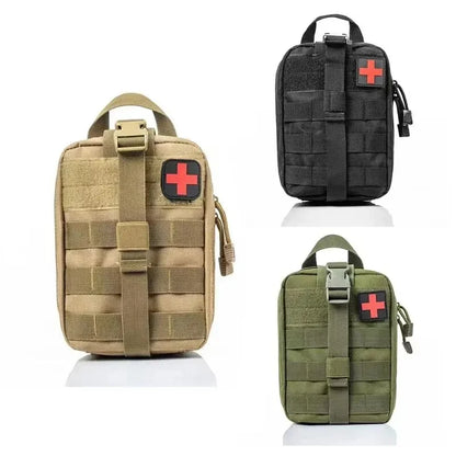 B3 MOLLE Tactical Pouch Bag – Medical EMT Emergency Pack, Outdoor Camping, Hunting & EDC Multi-Tool Utility Bag