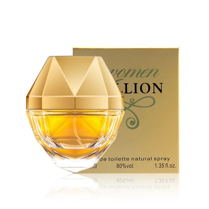 Hot Million Gold Perfume for Men & Women, Seductive Leather Notes, 100ml Valentine's Day Gift