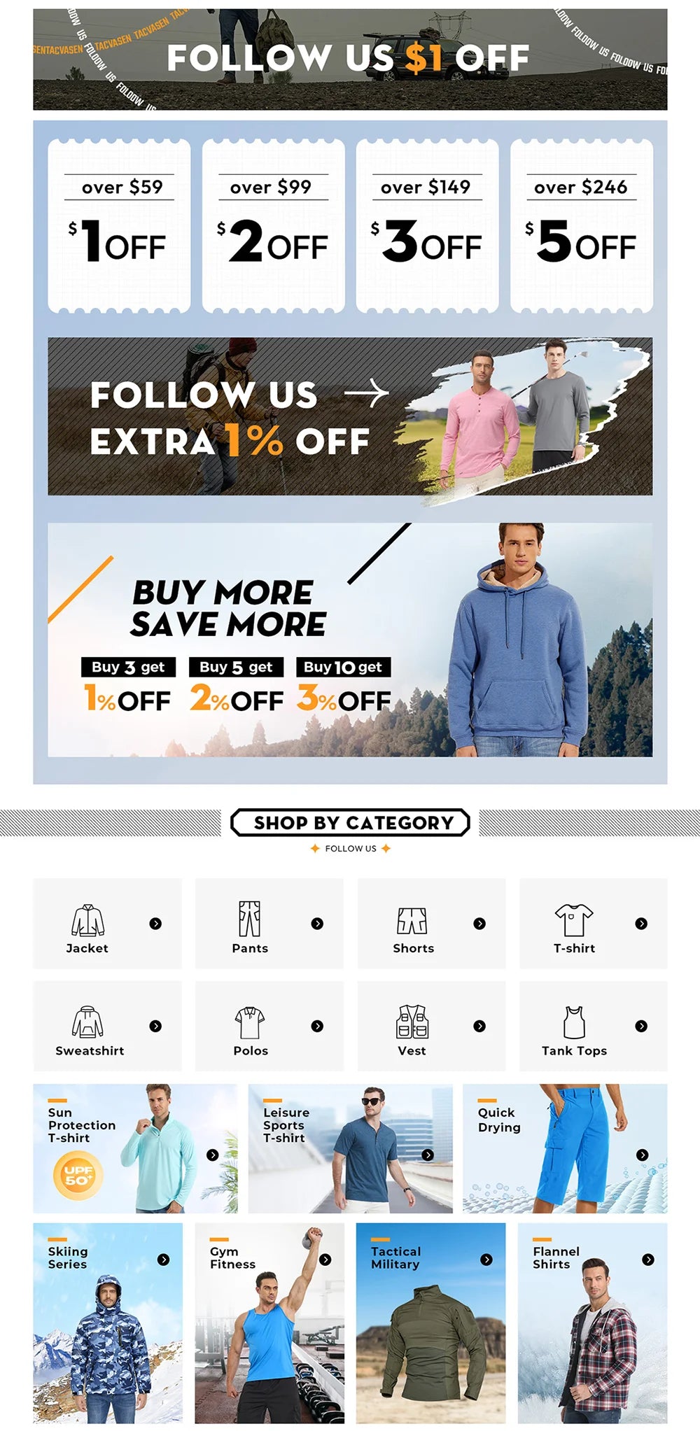 TACVASEN Men's UPF 50+ Sun Protection Fishing Shirt – Quick-Dry Long Sleeve Mesh Hiking & Work Shirt