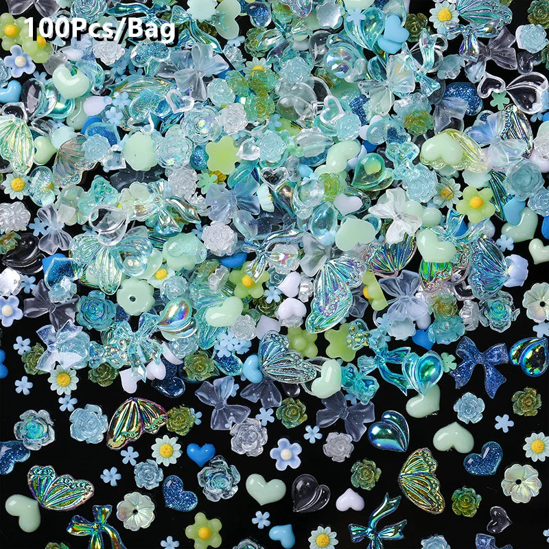 BORN PRETTY 10g Gel Nail Glue for Rhinestones - Super Adhesive, No Wipe Nail Gem Glue for 3D Crystals, Beads, Diamonds & Stickers