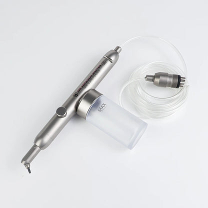 Dental Aluminum Oxide Micro Blaster Air Abrasion Gun – 2/4 Hole Microetcher Sandblasting Alumina Polisher Dentistry Tool Interface Kit