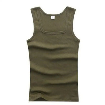 Summer Plus Size Cotton Tank Top for Men & Women – Black, White & Gray Fitness Muscle Vest Sleeveless Singlet Shirt