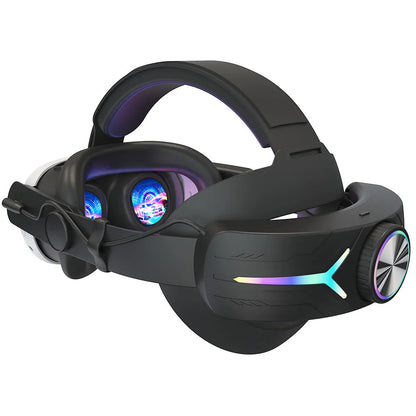 8000mAh Battery Head Strap for Meta Oculus Quest 3/3S – Charging Headset VR RGB Elite Accessories