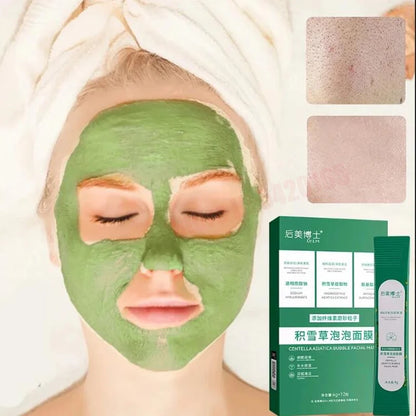 Deep Cleansing Bubble Mask – Hydrating & Purifying Face Mask with Centella Asiatica, Blackhead Removal, Mud Treatment