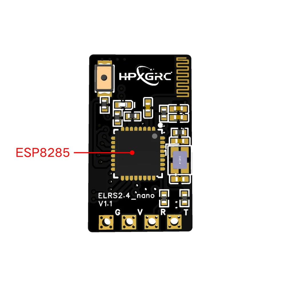 HPXGRC 2.4G ExpressLRS ELRS Receiver for FPV Freestyle & Long-Range Drones – High-Speed RC DIY Part