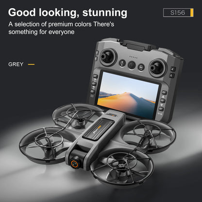 S156 GPS Foldable Drone – 8K Dual Camera, 5G WiFi, 360° Obstacle Avoidance, Brushless Motor FPV Quadcopter Toy