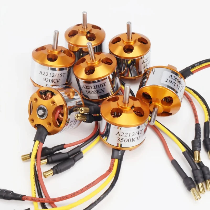 XXD A2212 Brushless Motor - 1000KV 1400KV 2200KV 2450KV RC Airplane Drone Multirotor Motor
