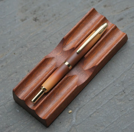 Limited Edition Jinhao 10 Retractable Fountain Pen — EF/F Nib with Ink Converter, Gradient Coffee