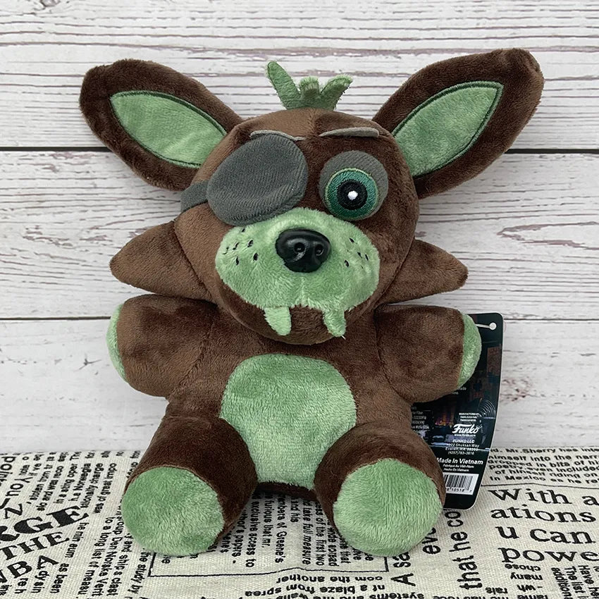 Five Nights at Freddy's (FNAF) Cute Plush Toys - 18 CM Bonnie Bear, Foxy, Cartoon Stuffed Dolls - Freddy Toys for Children - Gifts