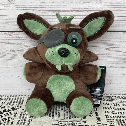 Five Nights at Freddy's (FNAF) Cute Plush Toys - 18 CM Bonnie Bear, Foxy, Cartoon Stuffed Dolls - Freddy Toys for Children - Gifts