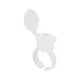 50PCS Tattoo Ink Ring Cups with Lid – Pigment Holder Containers for Eyelash Extension, Microblading & Permanent Makeup