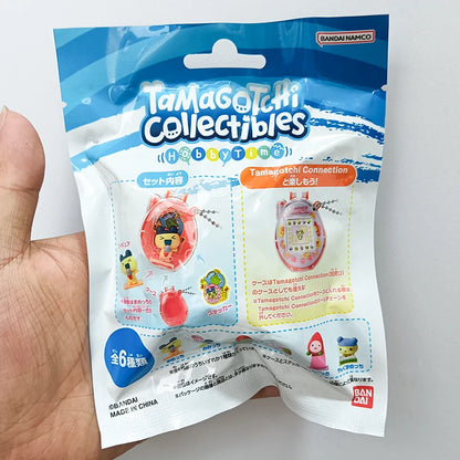 Bandai Tamagotchi Collectible Blind Box - V1–V4 and Paradise Mini Figure Pendants, Cute Bean Dolls and Character Toys