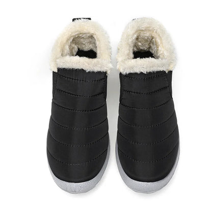 Men’s Winter Ankle Boots — Warm Fur Lined Snow Boots, Casual Shoes for Men and Couples