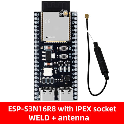 ESP32-S3 DevKitC-1 Development Board - WiFi Bluetooth BLE 5.0 Mesh Module for Arduino Projects
