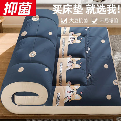 Folding Tourist Sleeping Mattress – Comfortable Floor Bed for Kids, Couples, Students, Nordic Style Apartment Carpet