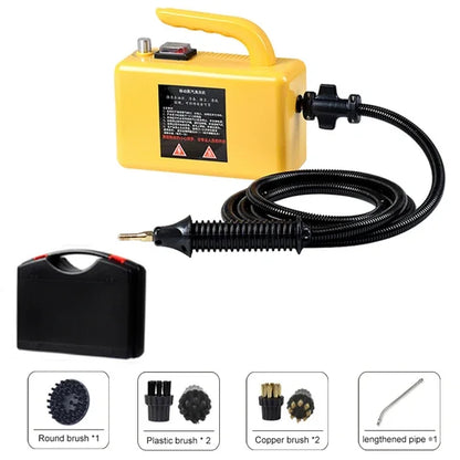 High-Temperature Steam Cleaner for Home Appliances – Sterilization, Kitchen Hood & Car Cleaner, US/EU Plug